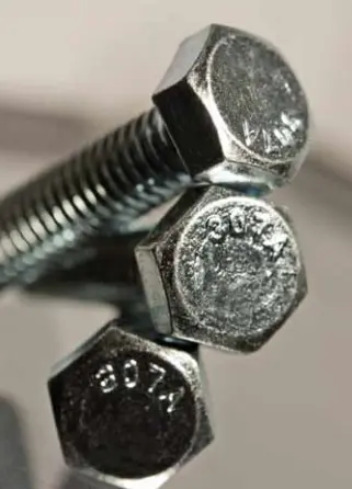 GRADE 5 HEX TAP BOLT (FULLY THREADED), ZINC CR+3 (INCH)