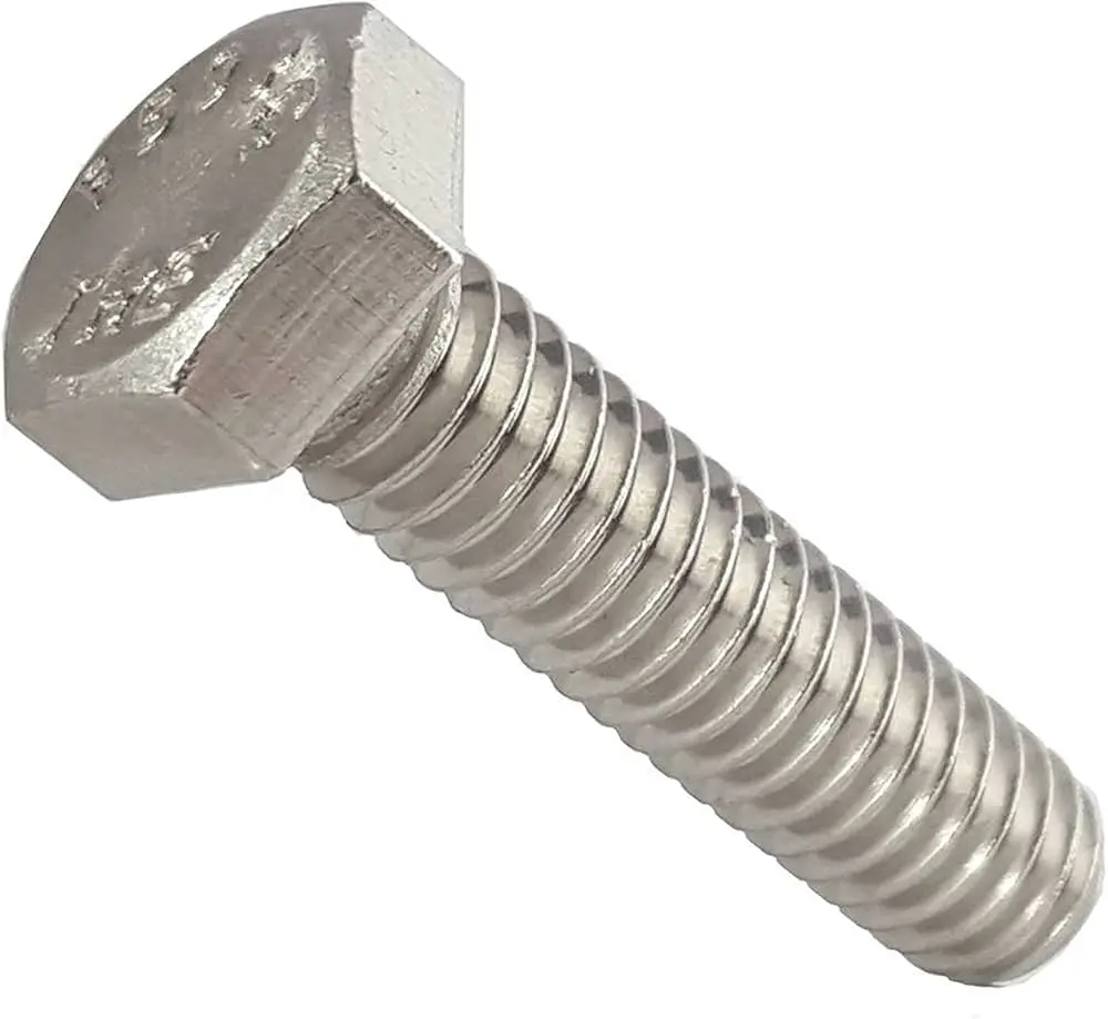 STAINLESS 18-8 Hex Head Cap Screw, FULLY THREADED (INCH) ASTM F593
