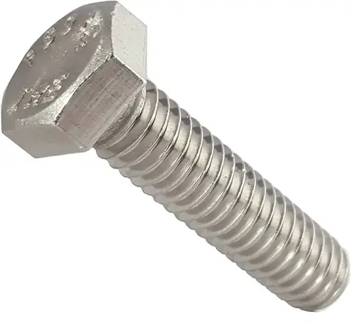 STAINLESS 18-8 Hex Head Cap Screw, FULLY THREADED (INCH) ASTM F593